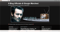 Desktop Screenshot of giorgiomarchesiblog.blogspot.com