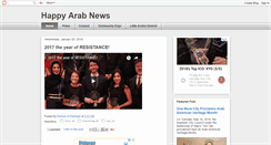 Desktop Screenshot of happyarabnewsservice.blogspot.com