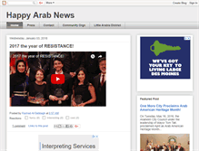 Tablet Screenshot of happyarabnewsservice.blogspot.com