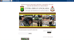 Desktop Screenshot of citrabhayangkara-polsekmaya.blogspot.com