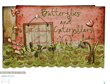 Tablet Screenshot of butterfliesncaterpillars.blogspot.com