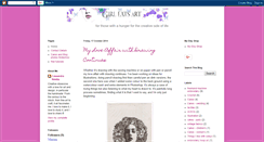 Desktop Screenshot of girleatsart.blogspot.com