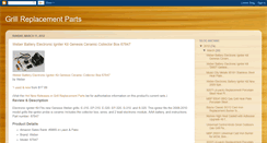 Desktop Screenshot of grillsreplacementparts.blogspot.com
