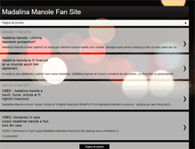 Tablet Screenshot of madalinamanole.blogspot.com