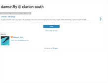 Tablet Screenshot of clarionsouth.blogspot.com