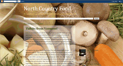 Desktop Screenshot of northcountryfood.blogspot.com