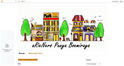 Desktop Screenshot of boemiraya.blogspot.com