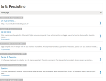 Tablet Screenshot of ioepesciolino.blogspot.com
