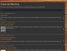 Tablet Screenshot of caixadamemoria.blogspot.com