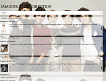 Tablet Screenshot of imagine-with-one-direction.blogspot.com