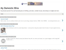 Tablet Screenshot of kimsdomesticbliss.blogspot.com