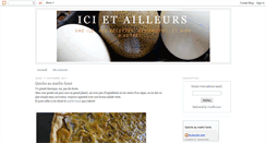 Desktop Screenshot of icietailleurs-helene.blogspot.com