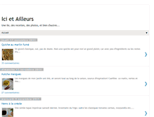 Tablet Screenshot of icietailleurs-helene.blogspot.com