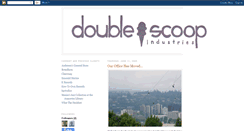 Desktop Screenshot of doublescoopindustries.blogspot.com