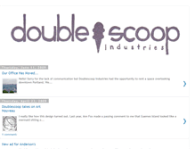 Tablet Screenshot of doublescoopindustries.blogspot.com