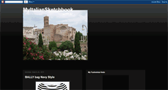 Desktop Screenshot of myitaliansketchbook.blogspot.com