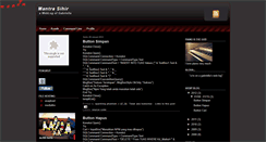 Desktop Screenshot of mantrasihir.blogspot.com