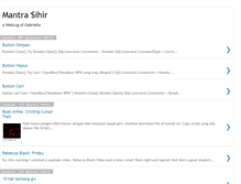 Tablet Screenshot of mantrasihir.blogspot.com