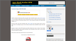 Desktop Screenshot of info-banksoalan.blogspot.com