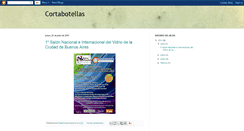 Desktop Screenshot of cortabotellas.blogspot.com