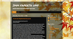 Desktop Screenshot of immfpumy.blogspot.com