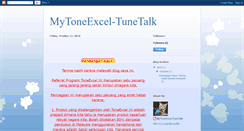 Desktop Screenshot of mytoneexcel-tunetalk.blogspot.com