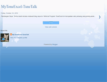 Tablet Screenshot of mytoneexcel-tunetalk.blogspot.com