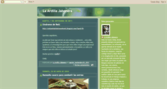 Desktop Screenshot of laardillajabonera.blogspot.com