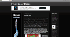 Desktop Screenshot of freeidoserdoses.blogspot.com