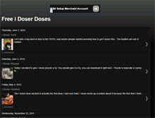 Tablet Screenshot of freeidoserdoses.blogspot.com