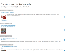 Tablet Screenshot of emmaus-journey.blogspot.com