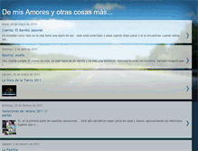 Tablet Screenshot of claudia-misamores.blogspot.com