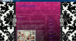 Desktop Screenshot of craftescape.blogspot.com