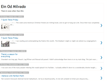 Tablet Screenshot of ein-od-milvado.blogspot.com