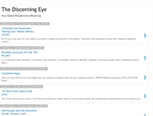 Tablet Screenshot of globalperspectivesinfo.blogspot.com