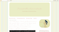 Desktop Screenshot of periwinklemarmalade.blogspot.com