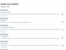 Tablet Screenshot of clean-cut-cuisine.blogspot.com
