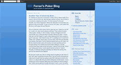 Desktop Screenshot of ferraripoker.blogspot.com