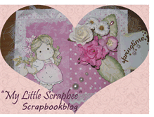 Tablet Screenshot of mylittlescrapbee.blogspot.com