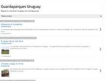 Tablet Screenshot of guardaparquesuruguay.blogspot.com