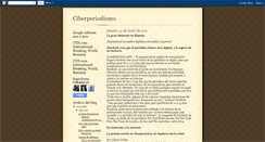 Desktop Screenshot of luis-ciberperiodismo.blogspot.com