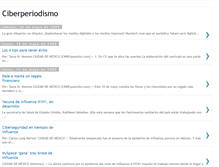 Tablet Screenshot of luis-ciberperiodismo.blogspot.com