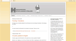 Desktop Screenshot of heitarlaugar.blogspot.com