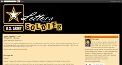 Desktop Screenshot of lettersfromoursoldier.blogspot.com