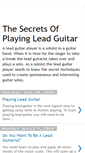 Mobile Screenshot of lead-guitar-secrets.blogspot.com