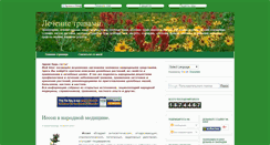 Desktop Screenshot of lechenietravami.blogspot.com