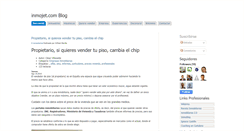 Desktop Screenshot of inmojet.blogspot.com