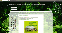 Desktop Screenshot of agroecoilha.blogspot.com