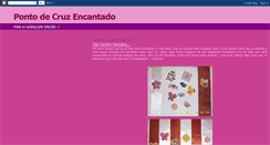 Desktop Screenshot of ponto-de-cruz-encantado.blogspot.com