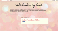 Desktop Screenshot of culinarydish.blogspot.com